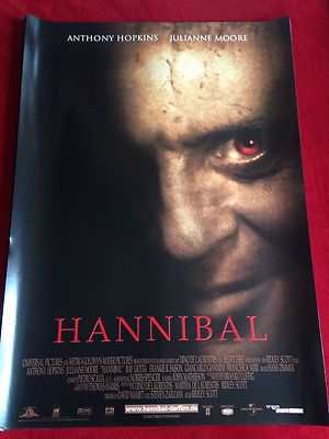 Hannibal Kinoplakat Filmplakat Poster A1, Anthony Hopkins, Julianne Moore