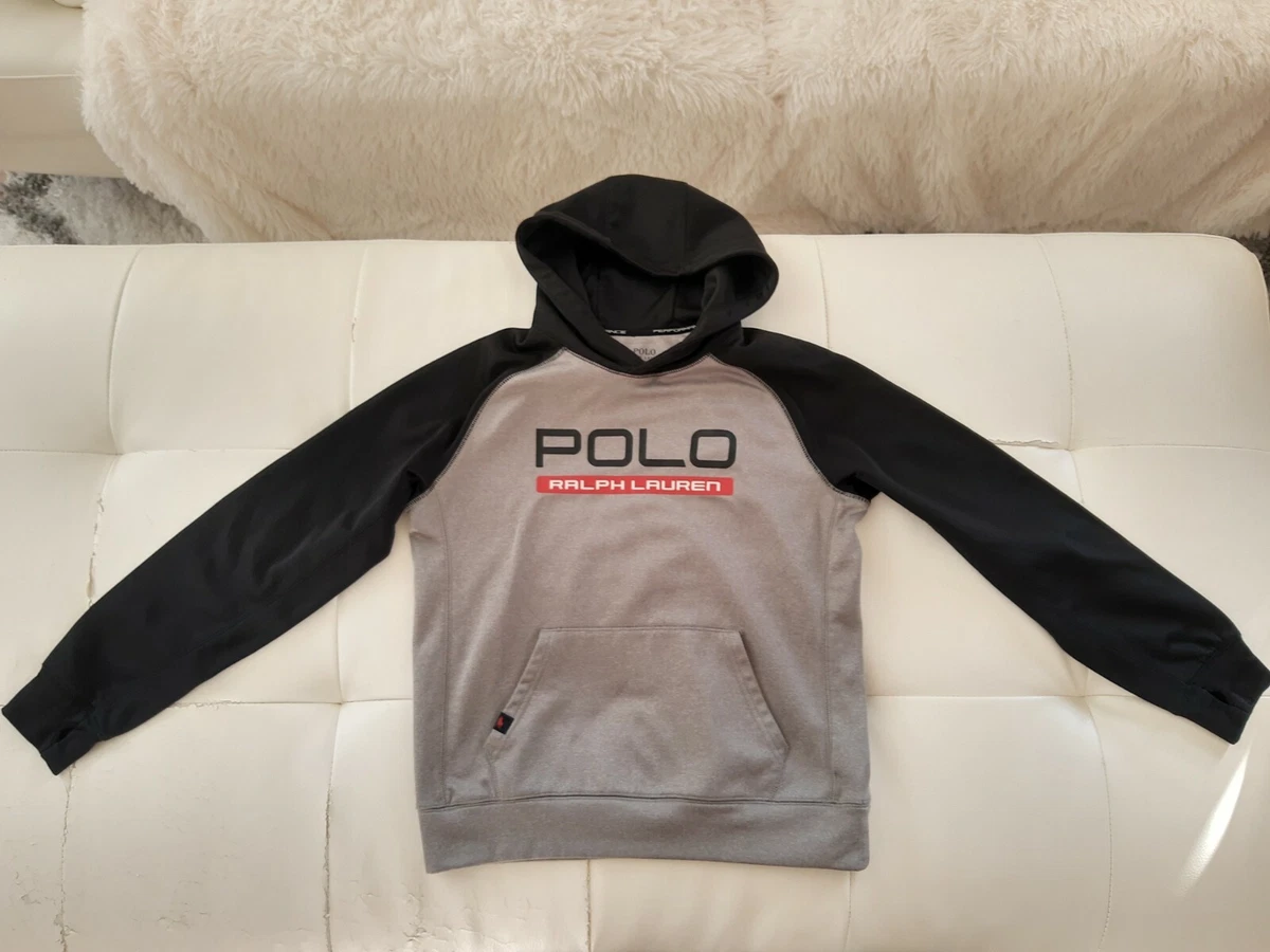 Kids POLO Ralph Lauren PERFORMANCE Hoodie Jacket Size L (14/16) 160/80