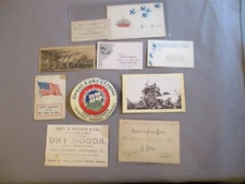 BUSINESS CARDS & MISC. ITEMS LOT