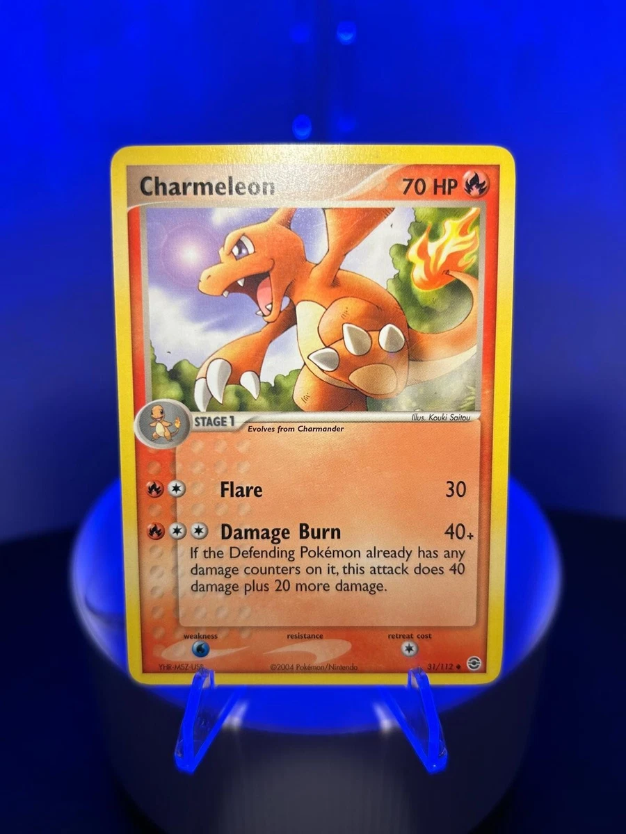 Charmeleon 2004年製 トレーディングカード Charmeleon Pokémon TCG EX FireRed & LeafGreen Individual Trading