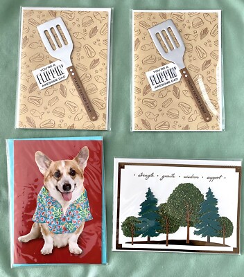 Papyrus   ** FATHER'S DAY CARDS LOT**    NEW & SEALED / DAD / Set of 4 / MINT
