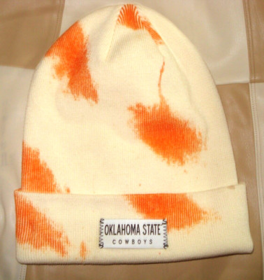 Oklahoma State Cowboys Orange /Off White  Winter Hat     ''Top of the World'' New!