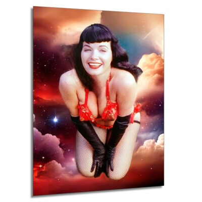 BETTIE PAGE Model Diva Belles #2/7 ACEO COLOR Art Print Card by RoStar