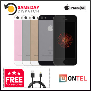 Apple iPhone SE 16/32/64/128GB silberweiß entsperrt 4G LTE UK Verkäufer - Klasse A