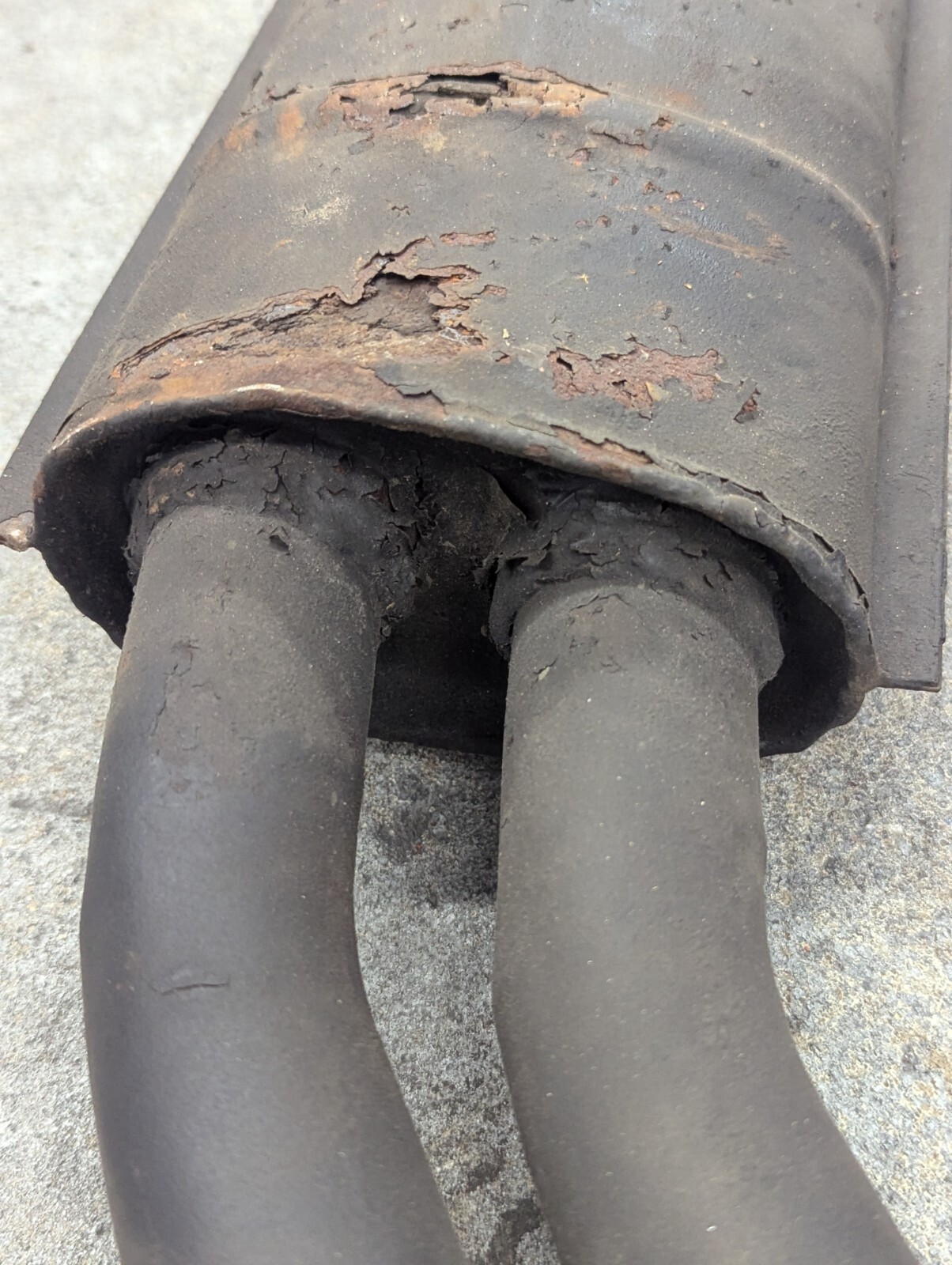 Ferrari ANSA center exhaust section