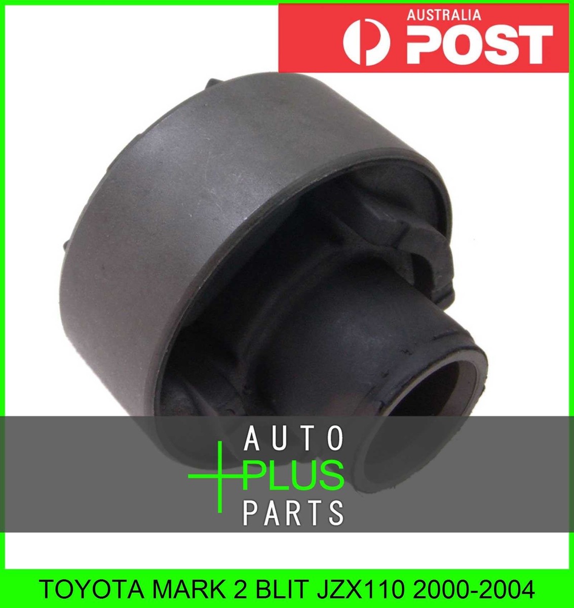 【ポッポ出品】12-13mm&13mmAA(黒×赤) Fits TOYOTA MARK 2 BLIT JZX110 Rubber Suspension Bush Lower