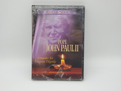 Great Souls - Pope John Paul II - New, Sealed, Crusader for Human Dignity