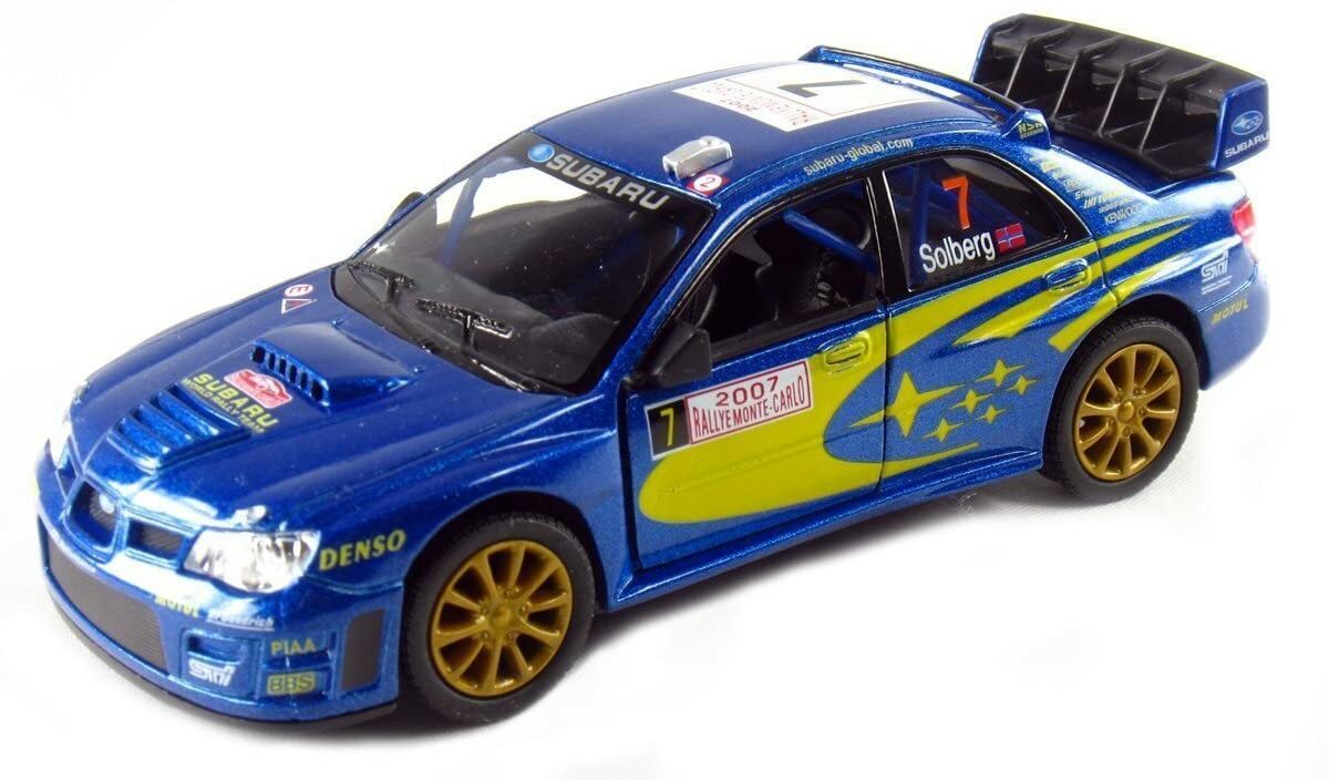 SUBARU IMPREZA WRC No.6 ミニカー Kinsmart 2007 Subaru Impreza WRC