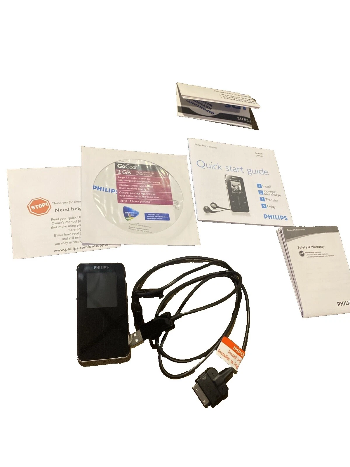 MP3-плееры Philips GoGear USB 1.0/1.1