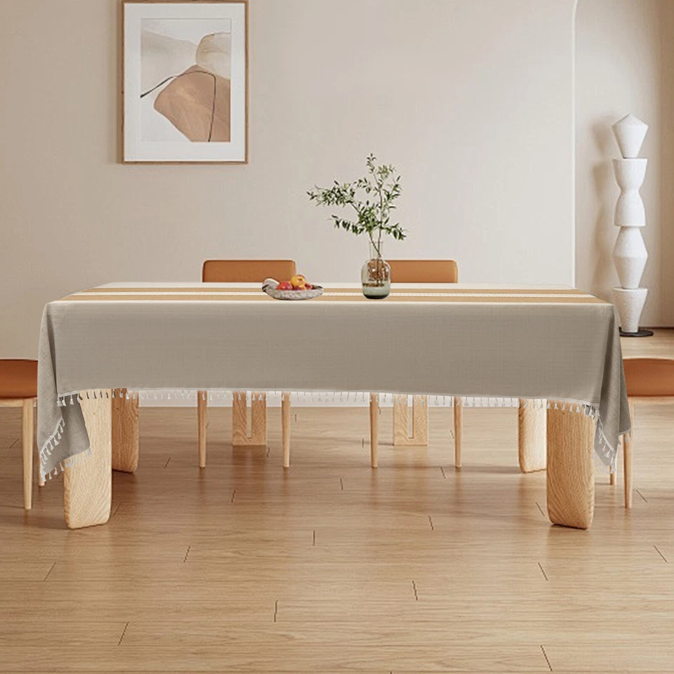 3*1.4m/9.84*4.59ft Rectangular Tablecloth, Waterproof Tablecloth For Kitchen - Image 3 of 4