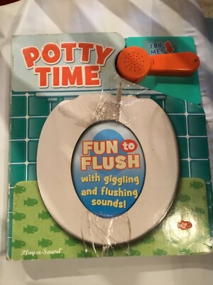 Potty Time Fun to Flush Potty Training Book Play A Sound 