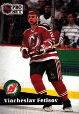 1991-92 Pro Set #142 Vyacheslav Fetisov