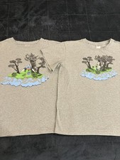 IKEA Walter Van Beirendonck Wondermooi Glödande T Shirt Gray Size M lot of two!