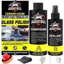 Cerium Oxide Glass Polishing Kit - Remove Scr...