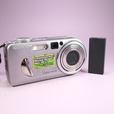 Sony Digital Camera Cybershot DSC-P10 5.0MP Silver Tested