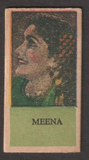 India vintage AMBI'S CAFE, Indian actors - Meena Kumari