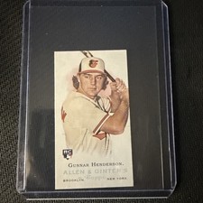 2023 Topps Allen & Ginter Gunnar Henderson Mini RC SP #RDV-3 Orioles