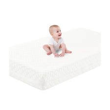 Crib Mattress, Dual-Sided Breathable Baby and Toddler Memory Foam Mattress wi...