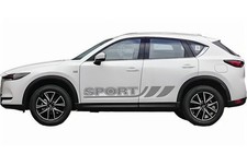 2 Pcs Car Sticker For Mazda Cx-5 Cx-4 Side Door Sport Decal Graphic Vinyl Stripe 2 Pcs Car Sticker For Mazda Cx-5 Cx-4 Side Door Sport Decal Graphic Vinyl Stripe