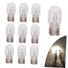 10 PCS Car T20 1891/7443 Dual Wire Brake Bulb, 12V 21/5W Super Bright Turn