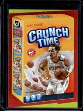 2020-21 Panini Donruss Trae Young Crunch Time #3 Hawks