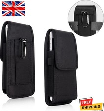 Universal Belt Hook Pouch Bag Nylon For All Mobile Phone Case Cover Holster 2in1