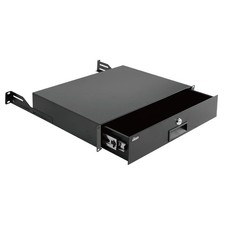 2U Rack Drawer,Rack Mount Drawer for 19in Network Equipment/Server/AV Rack or...