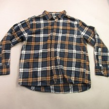 Eddie Bauer Shirt Mens XL Long Sleeve Button Front Outdoors Plaid