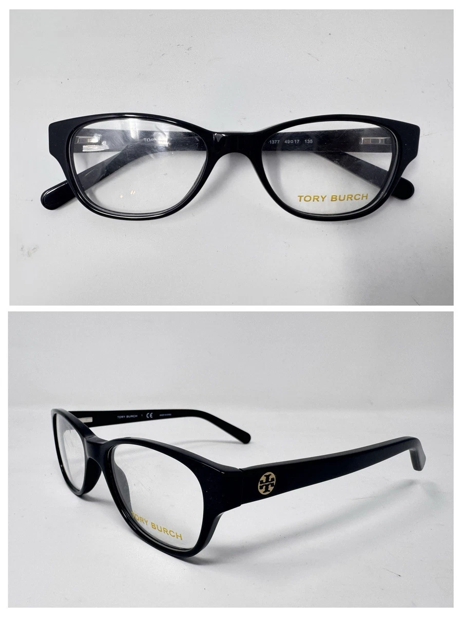 Tory Burch TY2031 Eyeglass Frames Only 49-17-135 Shiny Navy 1377 (New) Tory Burch TY 2031 / 1377 49-17-135mm Eyeglasses + Case 100  main image 3