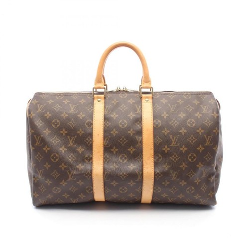 LOUIS VUITTON Bag: Keepall 45 M41428 Brown W46H26D20cm w/o accessories;