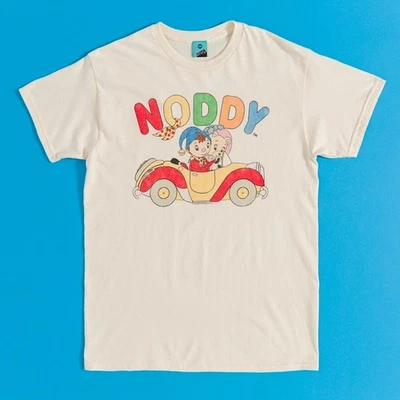 TRUFFLESHUFFLE Offizielles Noddy And Tessie Bear natürliches T-Shirt: S, L, XL, XXL, 3XL