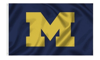 University of Michigan Wolverines Flag 3x5 FT Banner NCAA Banner FREE Shipping