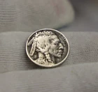 1915 D US Buffalo Nickel 5c VG (Corrosion)