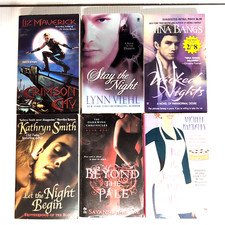 Lot of 6 Paranormal Romance Maverick Viehl Bangs Smith Bardsley Russe Book PB