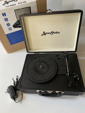 601 TURNTABLE HOME VINYL RECORD PLAYER THREE SPEED C3 - BYRON STATICS KTS