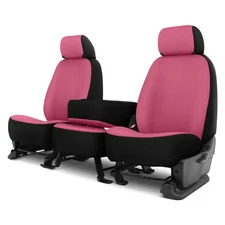 For Ram 4500 11-12 Dash Designs Neosupreme 1st Row Pink Custom Seat Covers