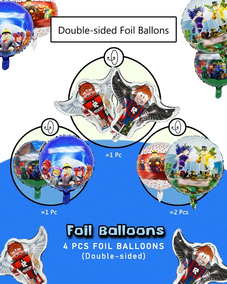 Video Game Themed Birthday Party Decorations Kit Party Supplies BannerTablecloth - Image 4 of 4