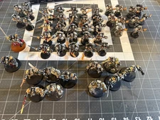 Warhammer 40k Space Marine Grey Knights Inquisition Daemonhunter METAL ARMY LOT