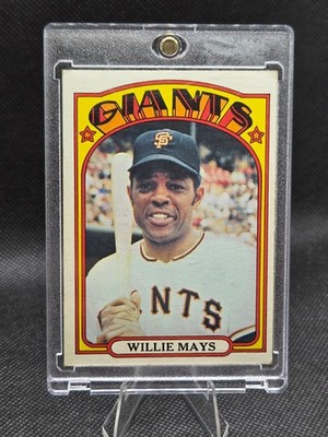 1972 Topps - Willie Mays #49 - Giants - HOF