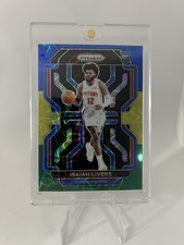 ISAIAH LIVERS 2021-22 Panini Prizm #296 Blue Yellow Green Choice SSP Pistons RC