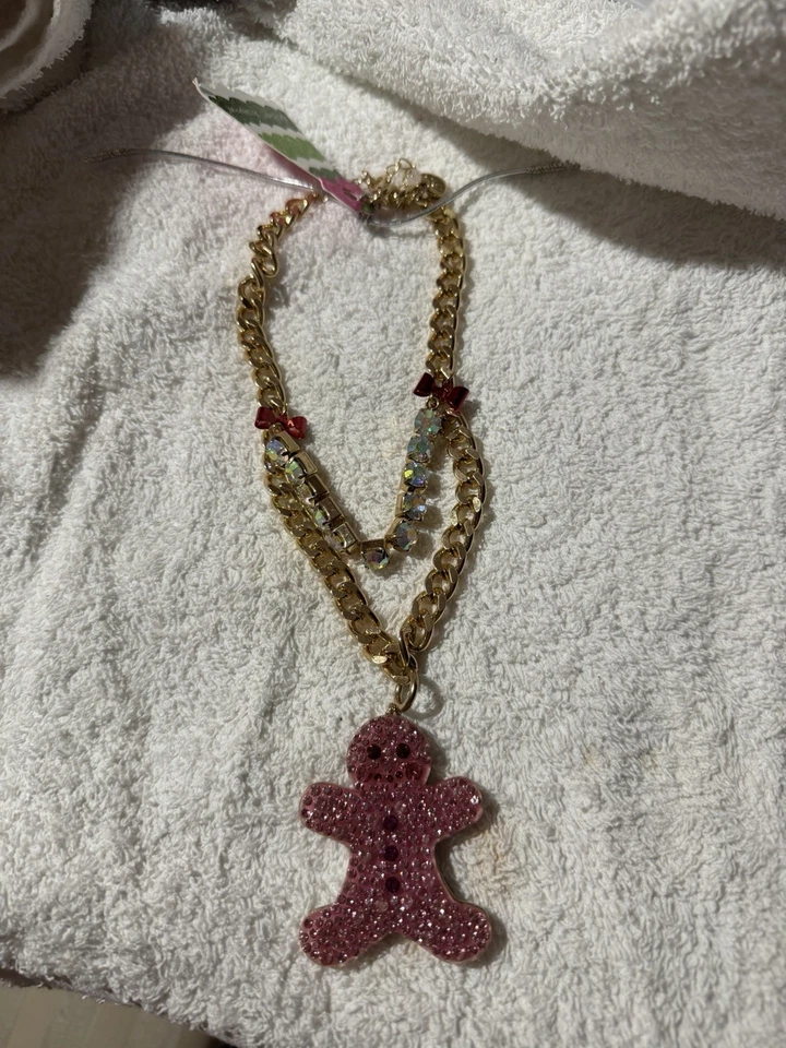 Collar corazón cristal Betsey Johnson Foto 3 de 3