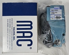 MAC Valves Inc. 225B-111BAAA Solenoid Valve 225B-111BA NEW in Box