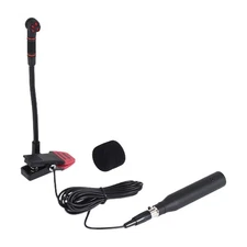 IM500 Clip-on Instrumental Condenser Microphone Gooseneck Mic for7026