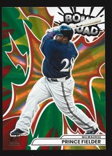 Panini 2026 Donruss PRINCE FIELDER Bomb Squad GREEN LASER