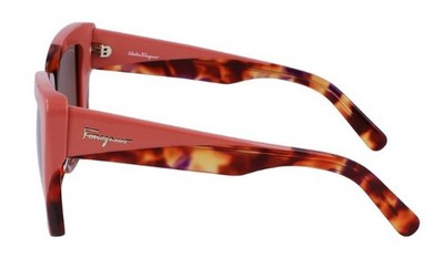 New FERRAGAMO SF-1060S 641 Red Tortoise & Pink Sunglasses  display picture 1