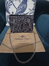 Patricia Nash Tooled Crossbody/satchel With Chain Strapes. Please See Photos