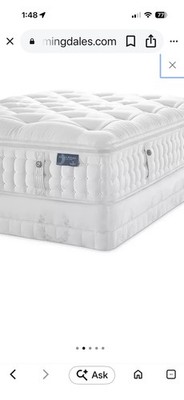 Kluft Palais Royale Lux-Top King Size Mattress Retail $30,852