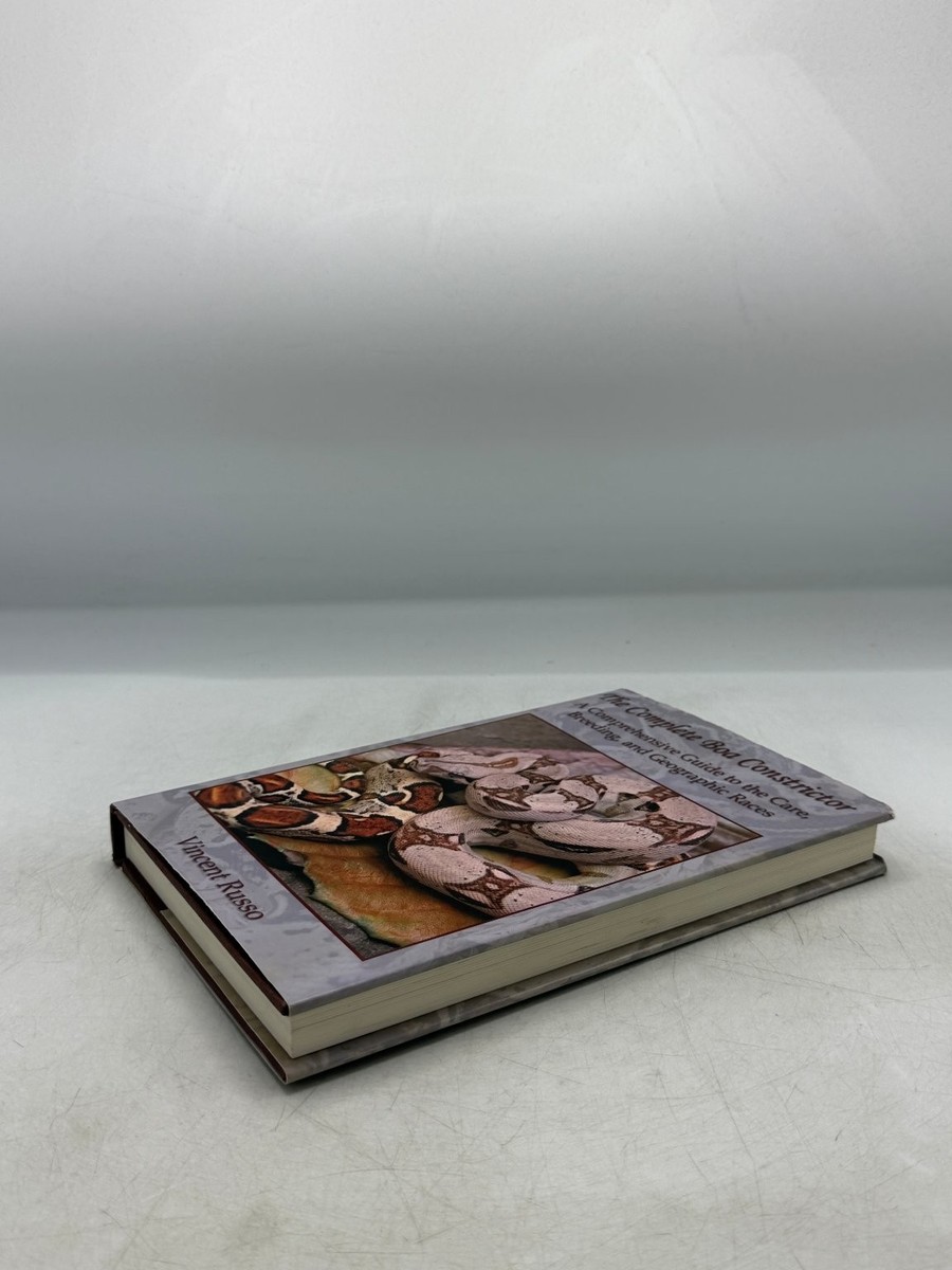 The Complete Boa Constrictor Vincent Russo 2007 Herpetology