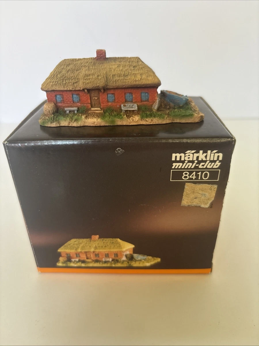 Märklin 8407 Z Mini-Club – Chalet De Montagne Avec Moulin à Eau (occasion, Boîte D'origine)