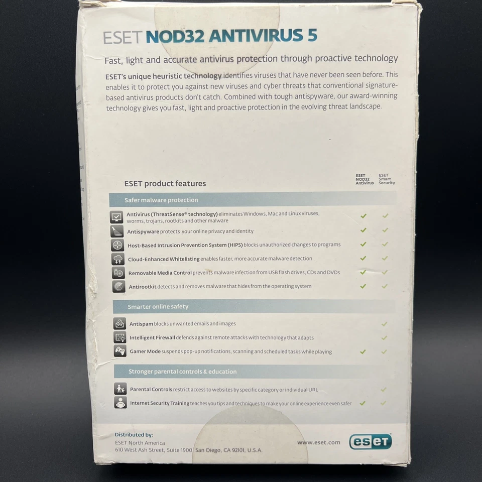 2011 ESET NOD32 Antivirus 5 - 1-Year / 1-Device - Windows 2000, XP, Vista, 7 - Image 3 of 3